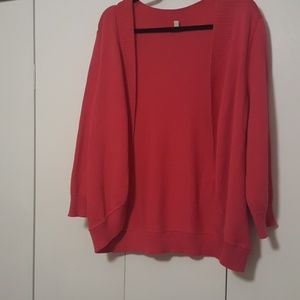 Talbots hot pink sweater